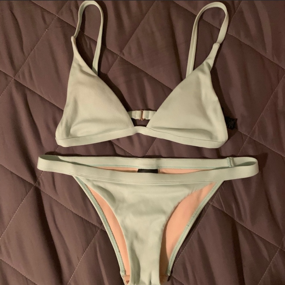 Baby blue PacSun bikini